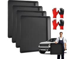 Goodivery® - Lekbak Wasmachine - 58 X 55 X 3 CM - Opvangbak - Opvangbak Voor Auto-Olie - Vervangende Bak - Lekbak Voor Wasmachine En Vriezer - Voor Veilige En Schone Vloeren