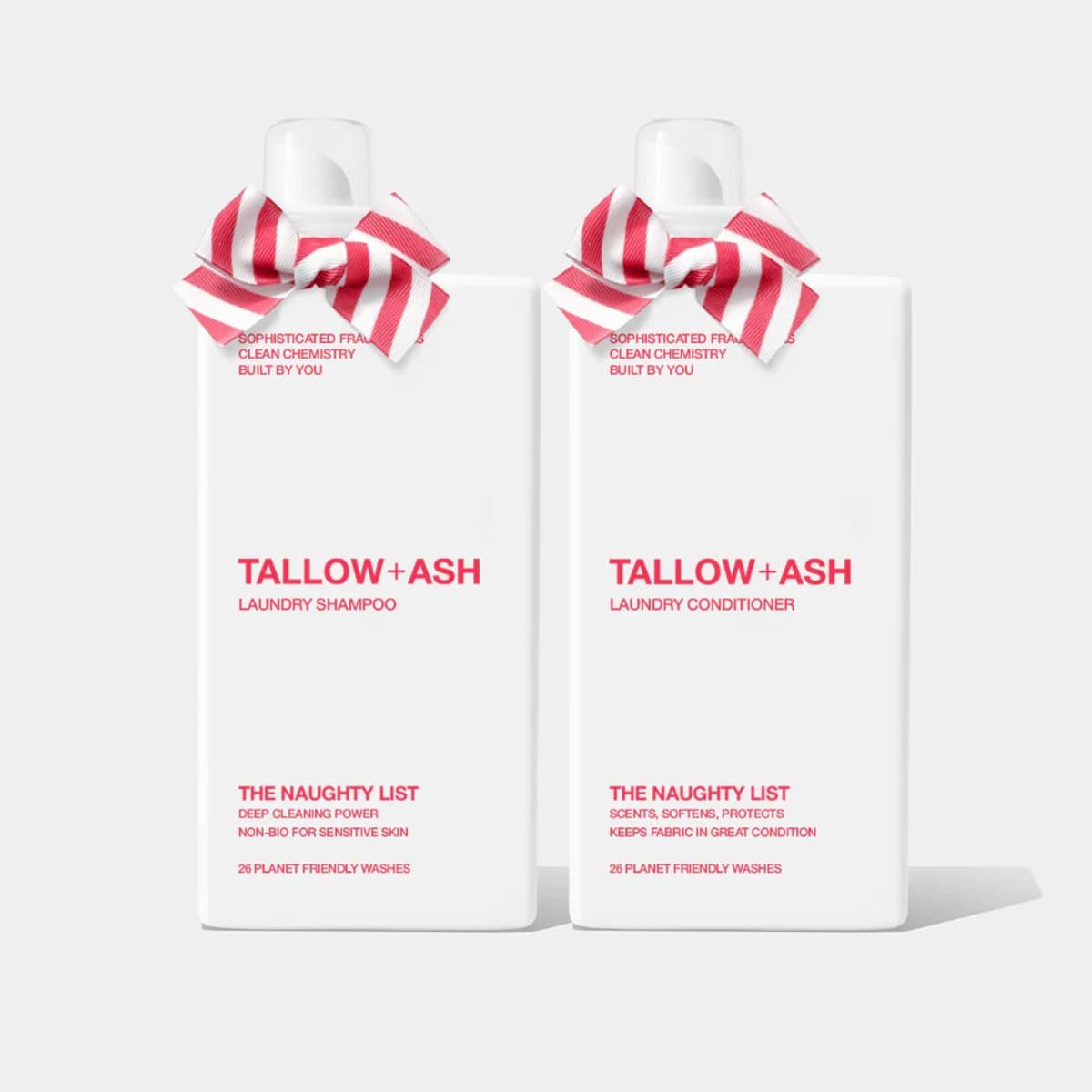 Tallow+Ash The Naughtly List wasmiddel en wasverzachter-luxe wasmiddel met geur-Kerstgeur — afbeelding 1