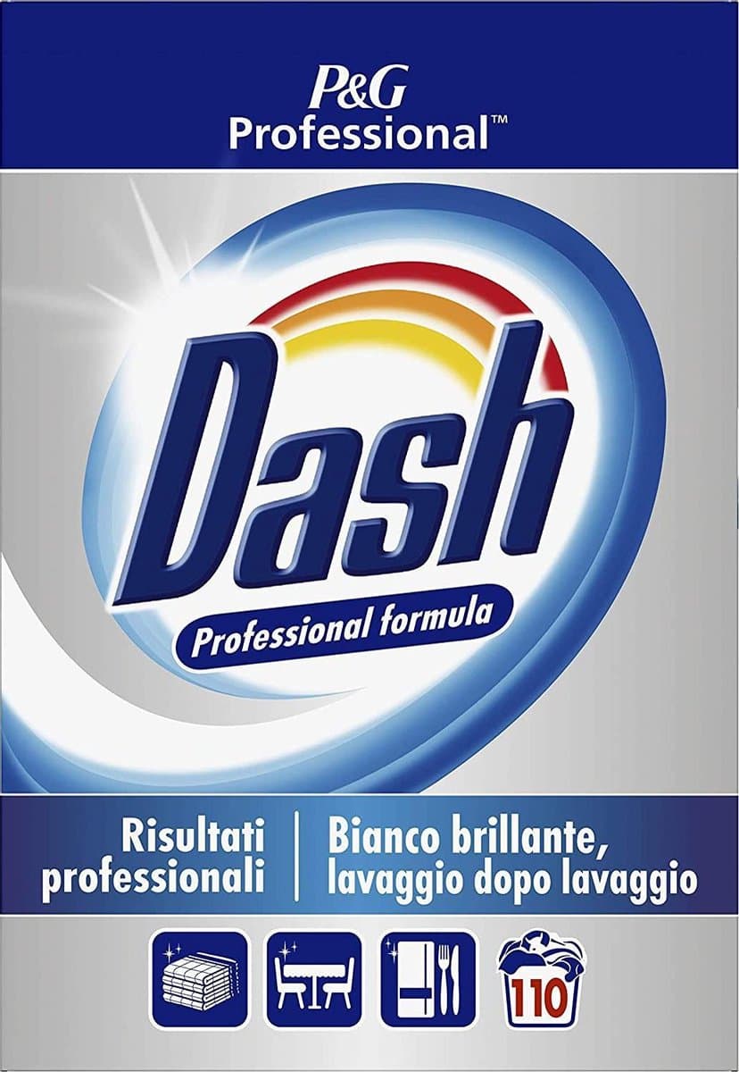 Dash waspoeder Pro Regular, voor witte was, 110 wasbeurten — afbeelding 1