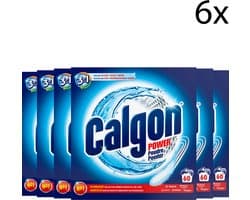 Calgon 3 in 1 Power Poeder Wasmachine Reiniger en Anti kalk - 60 Doseringen x6
