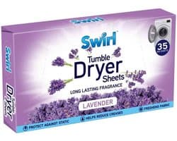 Droogtrommelvellen Lavendel - 35 Stuks voor Fris Textiel — afbeelding 1