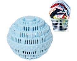 Wasbollen - 1 Stuk - Wasbal Voor De Wasmachine - 11 Cm - Antiklitwerking - Herbruikbaar - Haarvanger Wasbollen - Wasballen Wasbol - Pluisballen - Geschikt Voor Lakens, Jassen, Kleding, Dekens - Blauw — afbeelding 1
