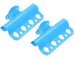Grote Wasknijpers - Kleding Clips - Dekbed Vastzetten - 7 Gaten Ontwerp - 165 cm Lengte - Blauw