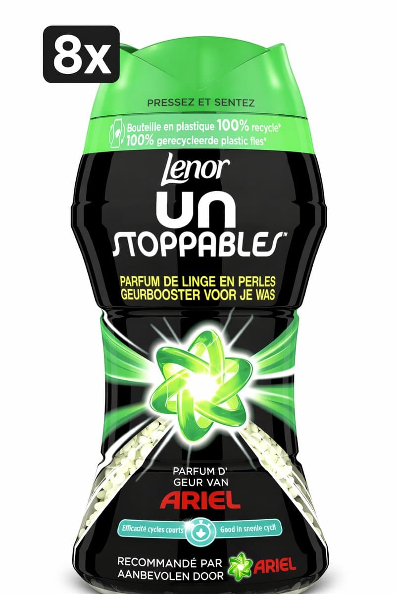 (8x) Lenor Unstoppables - Geurbooster - Parfum van Ariel - 11 Wasbeurten — afbeelding 1