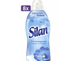 (8x) Silan Fris Lentegevoel Wasverzachter - 8 x 52 wasbeurten
