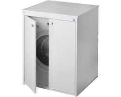 Wasmachine Ombouw - Opbouwmeubel - Kast Wasdroger - Meubel - Ruimtebesparend