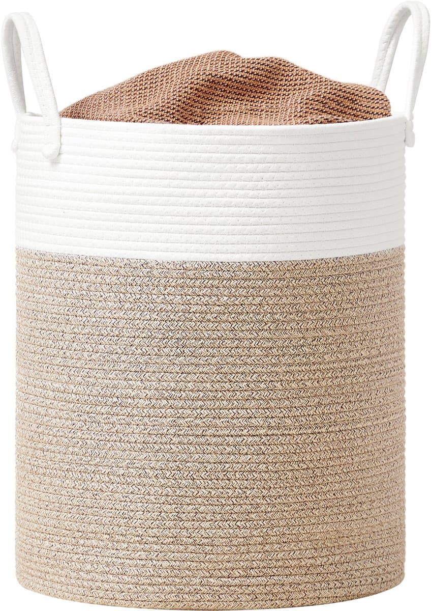 SONGMICS - Wasmand - Wasmand voor Kinderen - 60 L - Met Handgrepen - Voor Kinderkamer — afbeelding 1