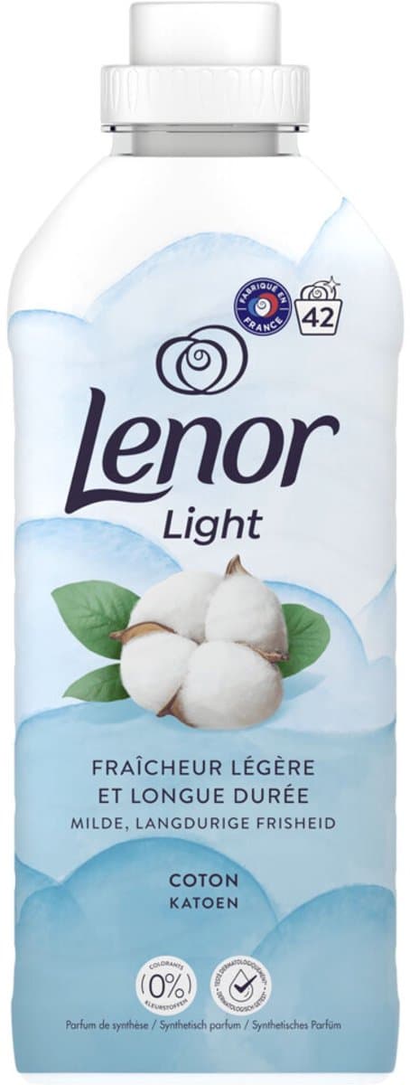 Lenor Wasverzachter Katoen Fris 42 Wasbeurten - 882 ml — afbeelding 1