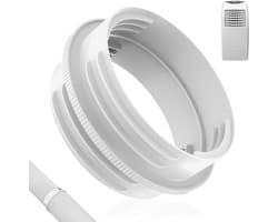 Aansluiting afvoerslang airconditioner - binnen 130 mm / buiten 150 mm - verbindingsstuk - Interface afvoerslang - Conditioner Uitlaatslang Connector - Koppelstuk Mobiele Airco Afvoerslang — afbeelding 1