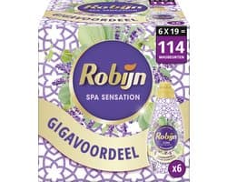Robijn - Vloeibaar Wasmiddel -Klein & Krachtig- Spa Sensation - Voordeelverpakking - 6 flessen - 114 Wasbeurten