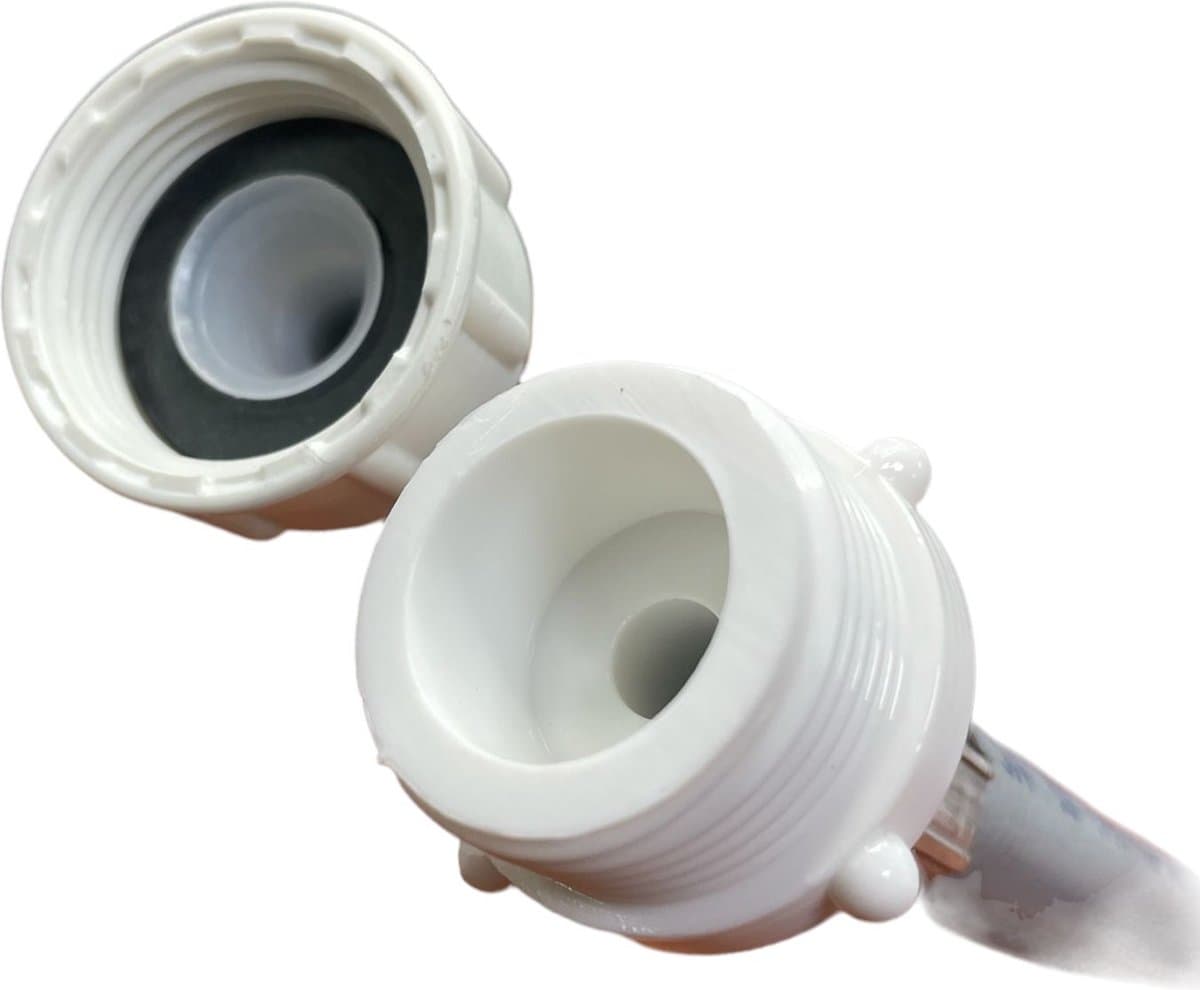Verlengslang | toevoerslang | wasmachine | Vaatwasser | Verleng set | 2,5 meter | Watertoevoerslang verlenging | 3/4" binnen-buiten — afbeelding 1