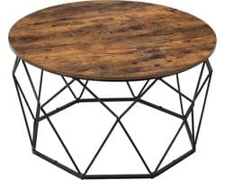 Salontafel met Industrieel Ontwerp voor de Woonkamer