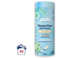 Pure Laundry Club Wasparfum Mini Pearls - Lentefris - 50 Wasbeurten - Luxe Geurbooster - Tot 12 Weken Frisse Was - 100% Plasticvrij, Natuurlijk & Vegan Wasparels - Geurparels Wasmachine — afbeelding 1
