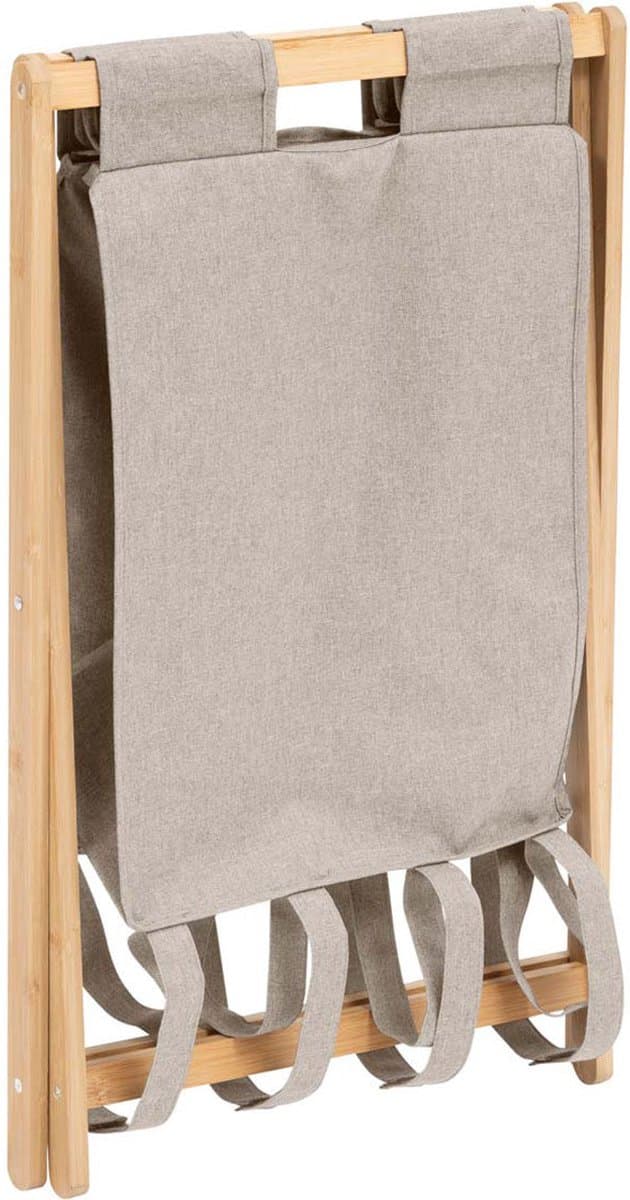 5Five Tidybox Opvouwbare Wasmand 50L - 46x36x68cm - Grijs — afbeelding 1