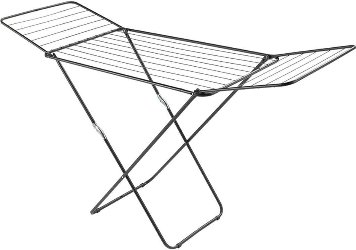 Tomado - Droogrek Vulcano - 18 meter drooglengte - Inklapbaar - Zwart — afbeelding 1