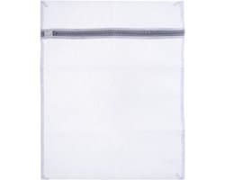 Stevige Waszak voor delicaat wasgoed - lingerie/bh waszak - wit - 50 x 40 cm — afbeelding 1