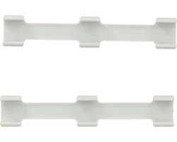 Silvergear Accessoires voor Elektrisch Wasrek - Hoogteversteller - Droogtoren - Wit