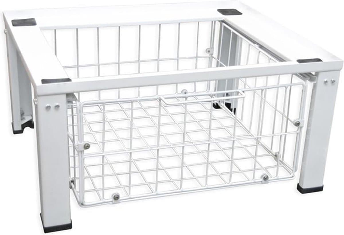 Nedco Wasmachineverhoger met draadmand 30cm — afbeelding 1