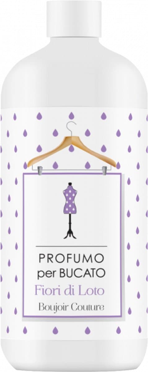 Boujoir Couture wasparfum Fiori di Loto 500ml Frisse was – Heerlijke geur – Textielverfrisser – Wasverzachter — afbeelding 1