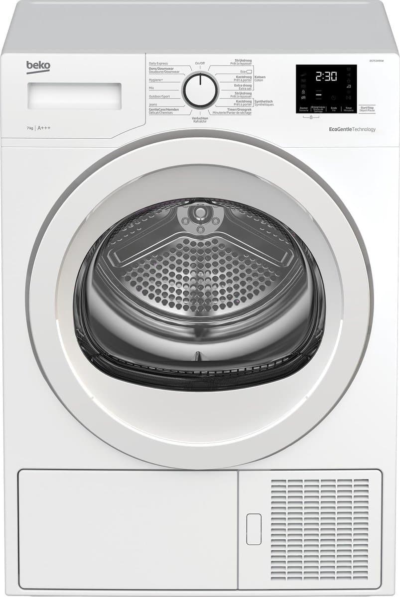 Beko DS7534RXW wasdroger Vrijstaand Voorbelading 7 kg A+++ Wit — afbeelding 1