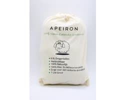 Drogerballen - Droogballen - 6 XL Wasbollen - Droger - Duurzaam - Wasmachine - Wasverzachter - Energie Besparen - Zero Waste - Schapenvacht - Wol — afbeelding 1