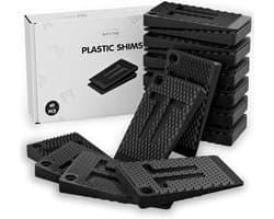 SnelShoppen - Plastic Furniture Levelers, Flexibele Meubelstoppers, Multifunctionele Rubber Wedges voor Toilet, Tafel, Kast, Stoel, Wasmachine, Koelka