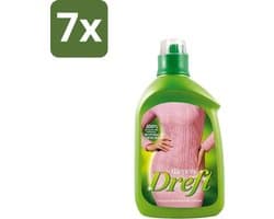 7 x Dreft - Vloeibaar Wasmiddel - Witte en Gekleurde Was - Voor Wol - 800 ml - Wasmiddel Voor Wol - Zachte Was - Was Voor Gevoelige Stoffen - Wasmiddel Voor Witte En Gekleurde Kleding - Wasmiddel Voor Wol En Zijde