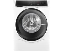 Bosch Serie 8 WNC254A40, Voorlader, Vrijstaand, Wit, Links, Zwart, Touch