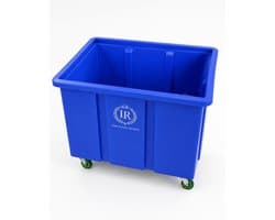 Wasmand met wielen voor wasserij en stomerij - 600 Liter - 1100mm x 800mm x 870mm (LxBxH)