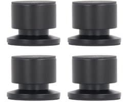 Luidspreker Isolatie Voeten - Demper Pads - Geluid Verbeteren - Verstelbare Hoogte - 4 Stuks - Zilver