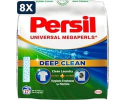 8 x Persil Universal Megaperls - Waspoeder - Witte en Gekleurde Was - 17 Wasbeurten