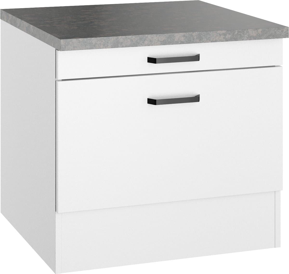 Optifit MUBO wasmachine onderkast wit met lades — afbeelding 1