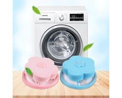 Wasmachine filter - Wasmachine reiniger - Wasmachine vuilreiniger - Wasmachine cleaner - Roze - Herbruikbaar - Wasfilter - Schoonmaakmiddel - Vuil verwijderen - Drijvend vangnet - Haarvanger - Haar vanger - Ontstopper - Thuis innovatie - Vangnet — afbeelding 1