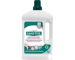 SANYTOL voor wasgoed met witte bloemen - 4 x 1L