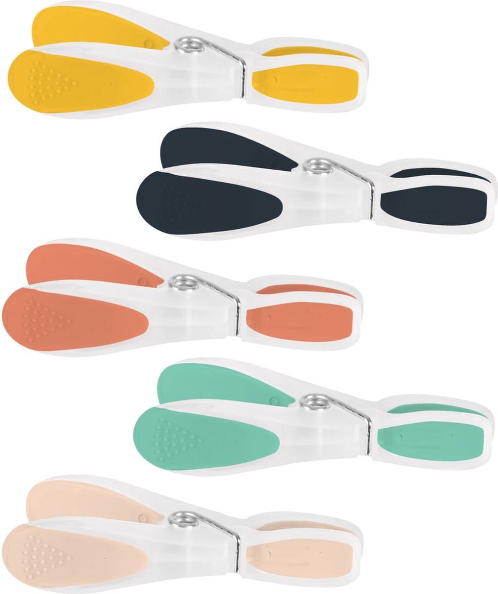 Urban Living Extra Grip wasknijpers - 24x - kunststof - 8 cm — afbeelding 1