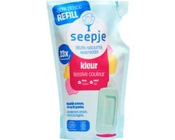 Seepje Wasmiddel Navulling - Kleur - Magische Magnolia 1L - 23 Wasbeurten