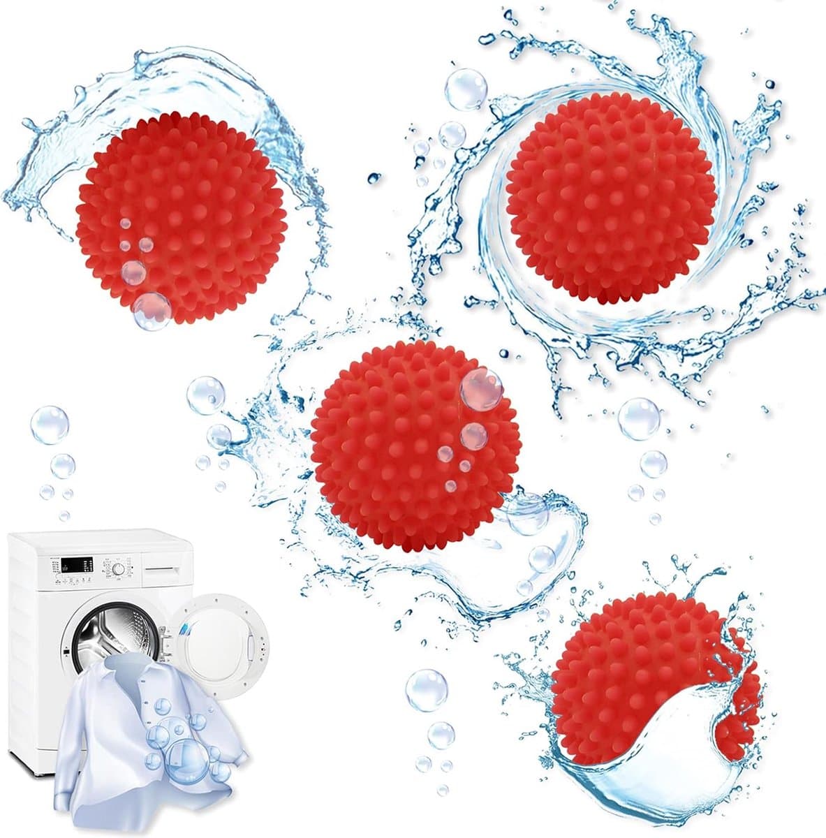 Drogerballen - Voor wasdrogers - Droger ballen - Drogerbollen - Must have voor uw droger! — afbeelding 1