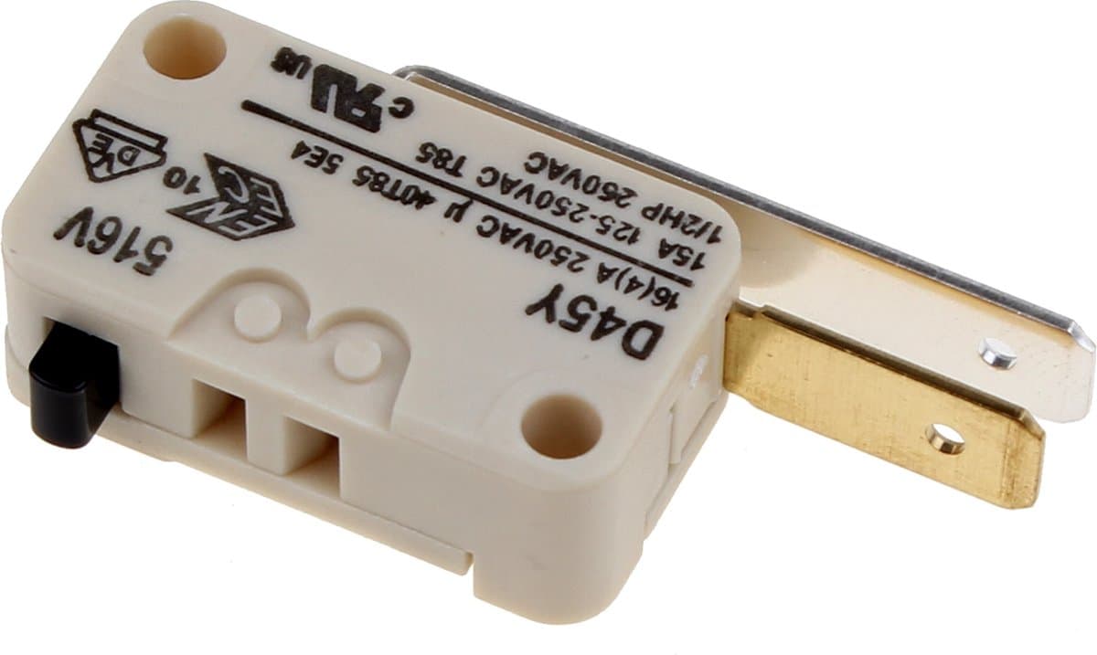 Geschikt voor BEKO - Microswitch - 2 contacten - 16A - GIN9262X/DFN1535 - 1731980300 — afbeelding 1