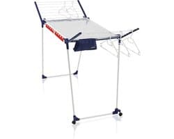 Leifheit droogrek Pegasus 200 Solid Deluxe Mobile - met wieltjes - 20 m drooglengte