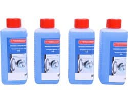 Set van 4 Krachtige Wasmachinereinigers 500ml - Multireiniger voor Optimaal Onderhoud - Anti-Kalk Formule - Voor Schone en Frisse Wasmachines - Huishoudelijke Wassen & Onderhoud