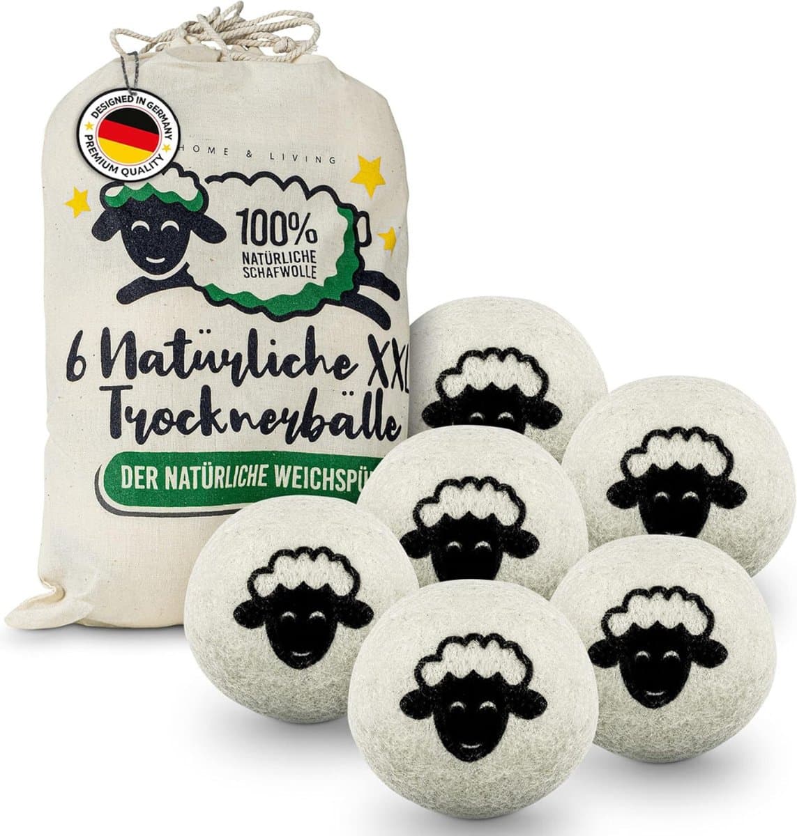 Drogerballen - Drogerballen Voor Wasdrogers - Droger Ballen - Drogerbollen — afbeelding 1
