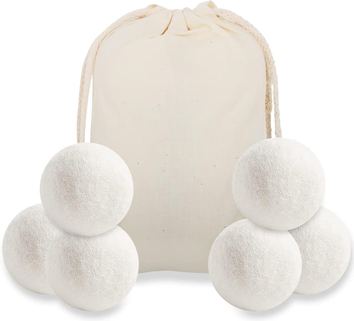Drogerballen - Drogerballen Voor Wasdrogers - Droger Ballen - Drogerbollen 6 stuks — afbeelding 1