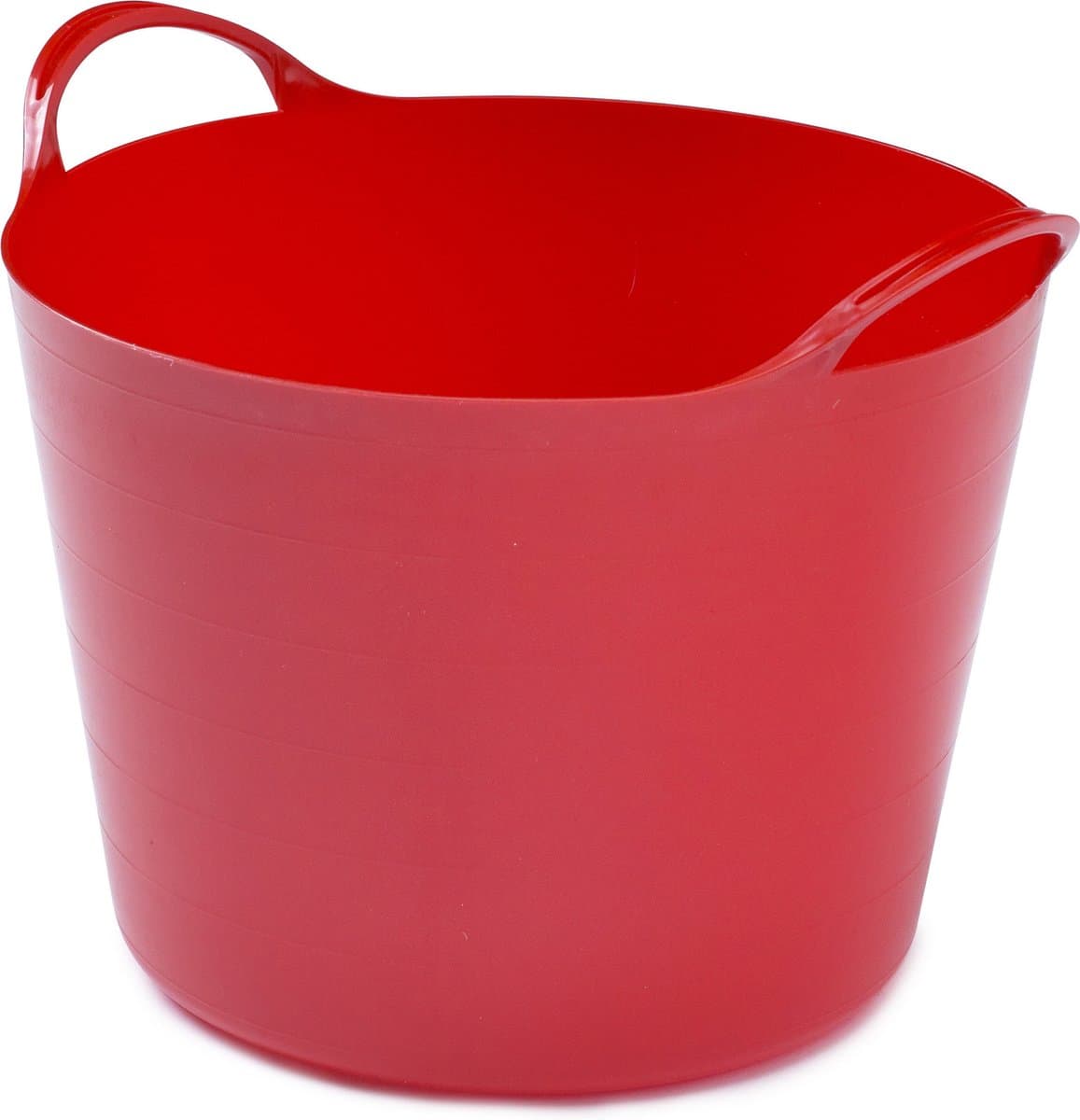 Whitefurze Flexibele emmer - 14 liter - Kunststof - Rood - 32 x 36 x 25 cm — afbeelding 1