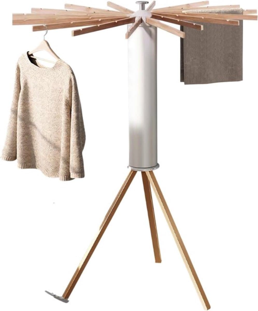 Statief Kleding Airer, Opvouwbare Hoge Capaciteit Kleding Airer, Draagbare Kleding Airer Binnen/buiten, Ruimtebesparend, Balkon, Slaapkamer, Huishouden — afbeelding 1