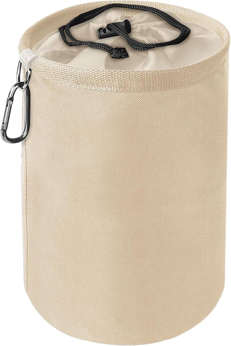 carmdering - Wäscheklammer Beutel - Wasmachine Clip Tas - Waslijn Organizer - Waterdicht Ontwerp - Winddichte Clips Opslag - Polyester Oxford Stof - Duurzaam Materiaal - Eenvoudig Ophangen Met Haak - 1 Stuk — afbeelding 1
