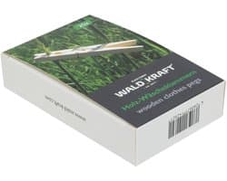 Wald Kraft Houten Wasklemmen - Wasknijpers - 20 Stuks