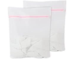 Set van 2 waszakken voor de wasmachine 50 x 60 cm - Premium kwaliteit - Bescherming tegen vervorming - Verborgen ritssluiting