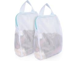 2 Stuks Wasnetten met Handvatten, 10 x 12 Inch, Ideaal voor Ondergoed, Sokken en Babykleding in de Wasmachine