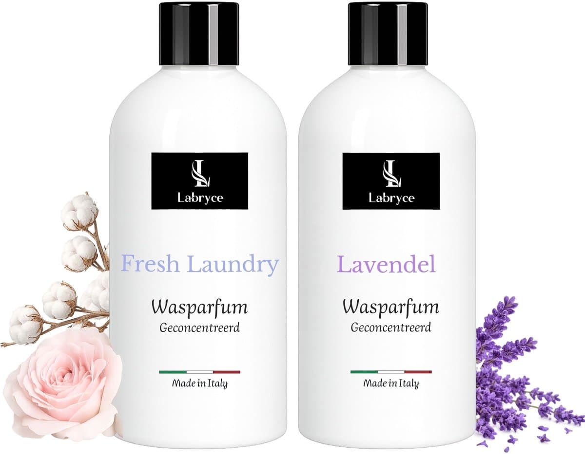 Labryce Wasparfum - Fresh Laundry & Lavendel - 2 x 250 ml - Duo Pakket — afbeelding 1