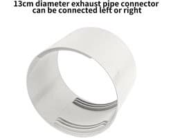 Dailygoods- Afvoerslang 150mm - Uitbreidingsbuis - Geschikt voor mobiele airco's - Verstelbaar - Connector - Duurzaam materiaal - Airco Slang